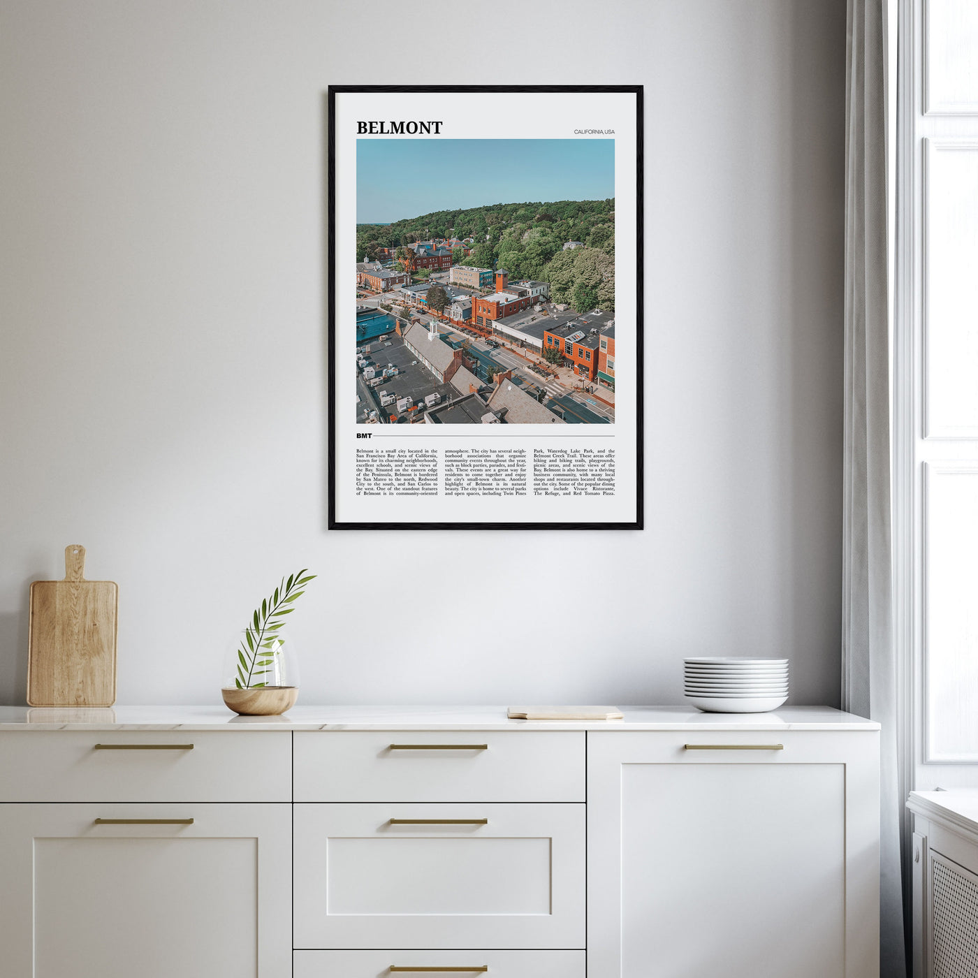 Belmont Travel Color Poster