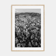 Belo Horizonte Photo B&W Poster