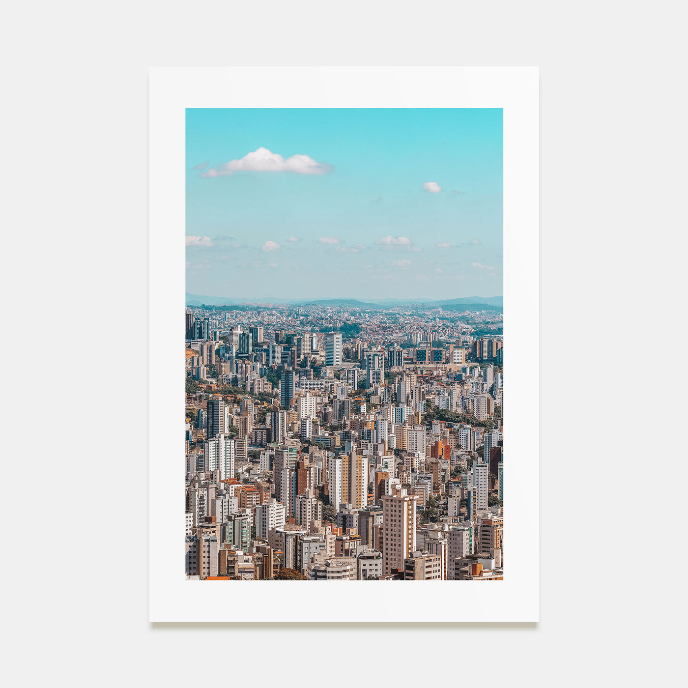 Belo Horizonte Photo Color Poster