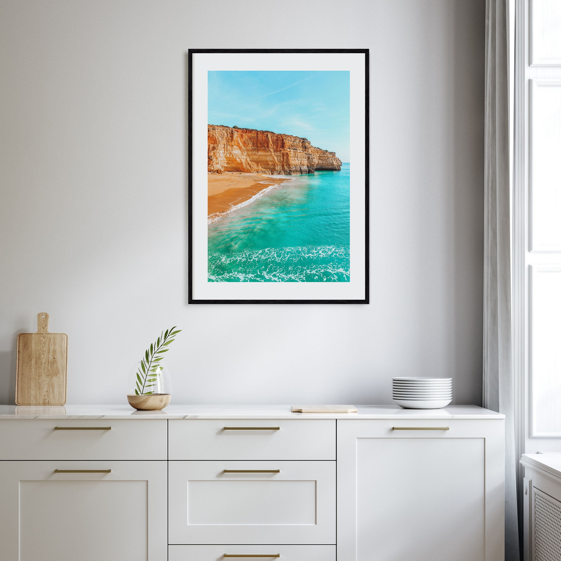 Benagil Beach Photo Color Poster