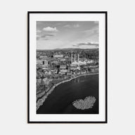 Bend Photo B&W Poster