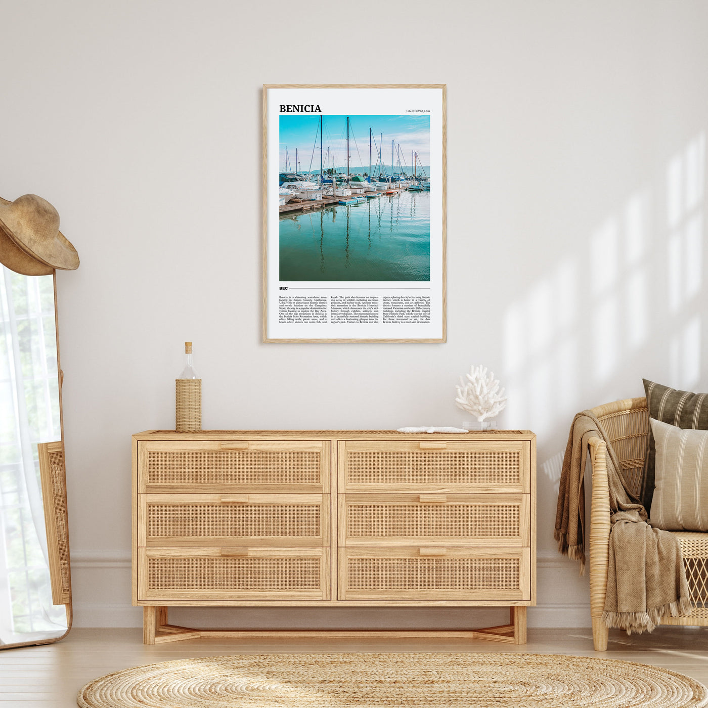 Benicia Travel Color Poster