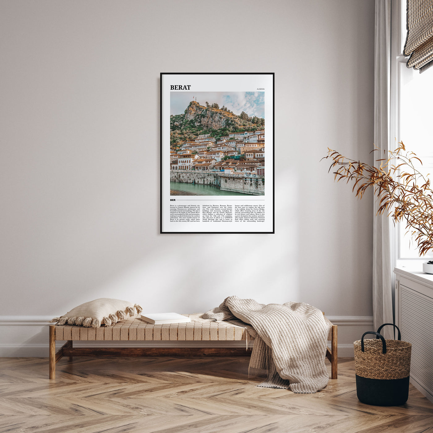 Berat Travel Color Poster