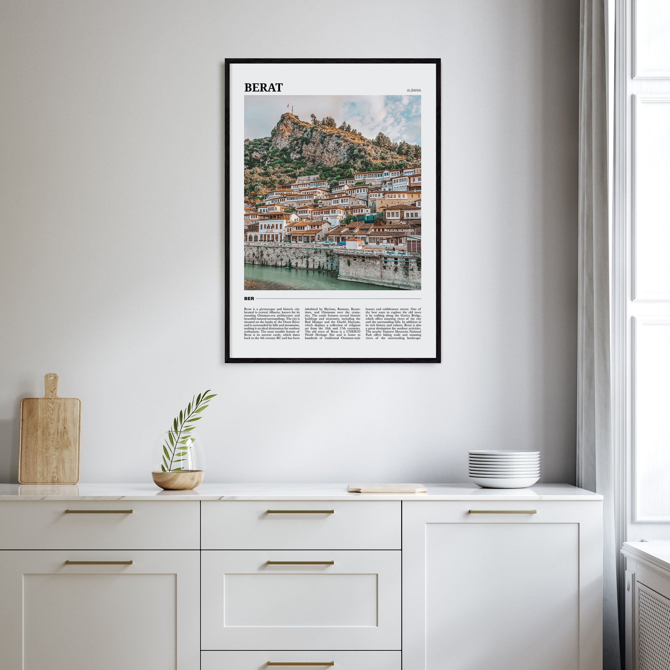Berat Travel Color Poster