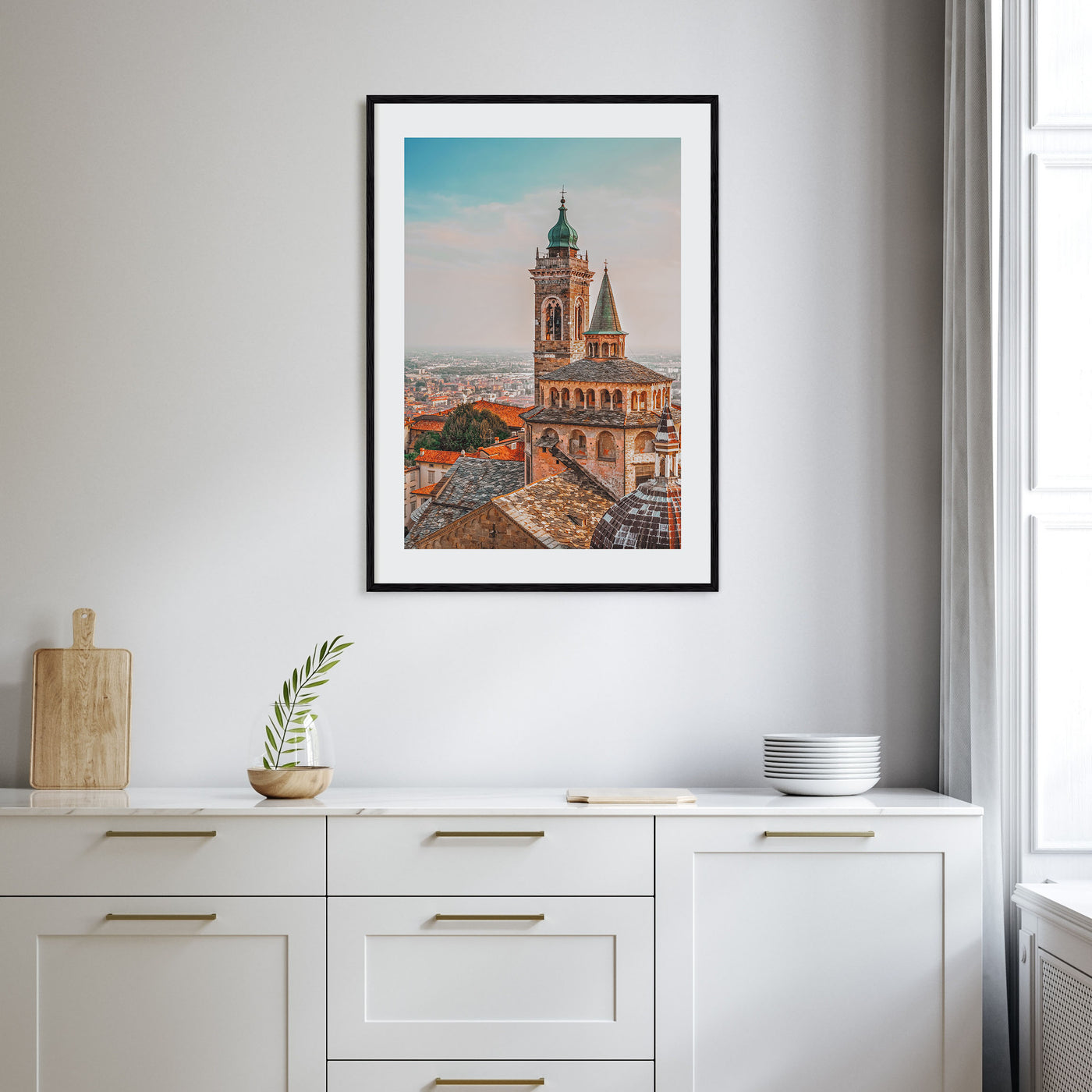 Bergamo Photo Color Poster