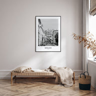 Bergamo Portrait B&W Poster