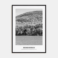 Berkshires Portrait B&W Poster