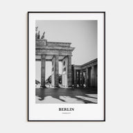 Berlin Portrait B&W No 2 Poster