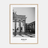 Berlin Portrait B&W No 2 Poster