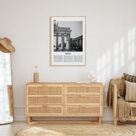 Berlin Travel B&W No 1 Poster
