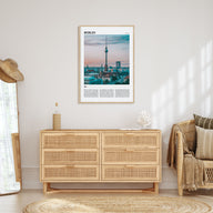 Berlin Travel Color Poster