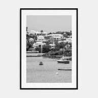 Bermuda Photo B&W Poster
