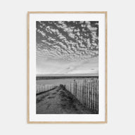 Bethany Beach Photo B&W Poster