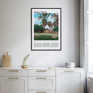 Bexar County Travel Color Poster