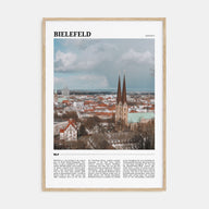 Bielefeld Travel Color Poster