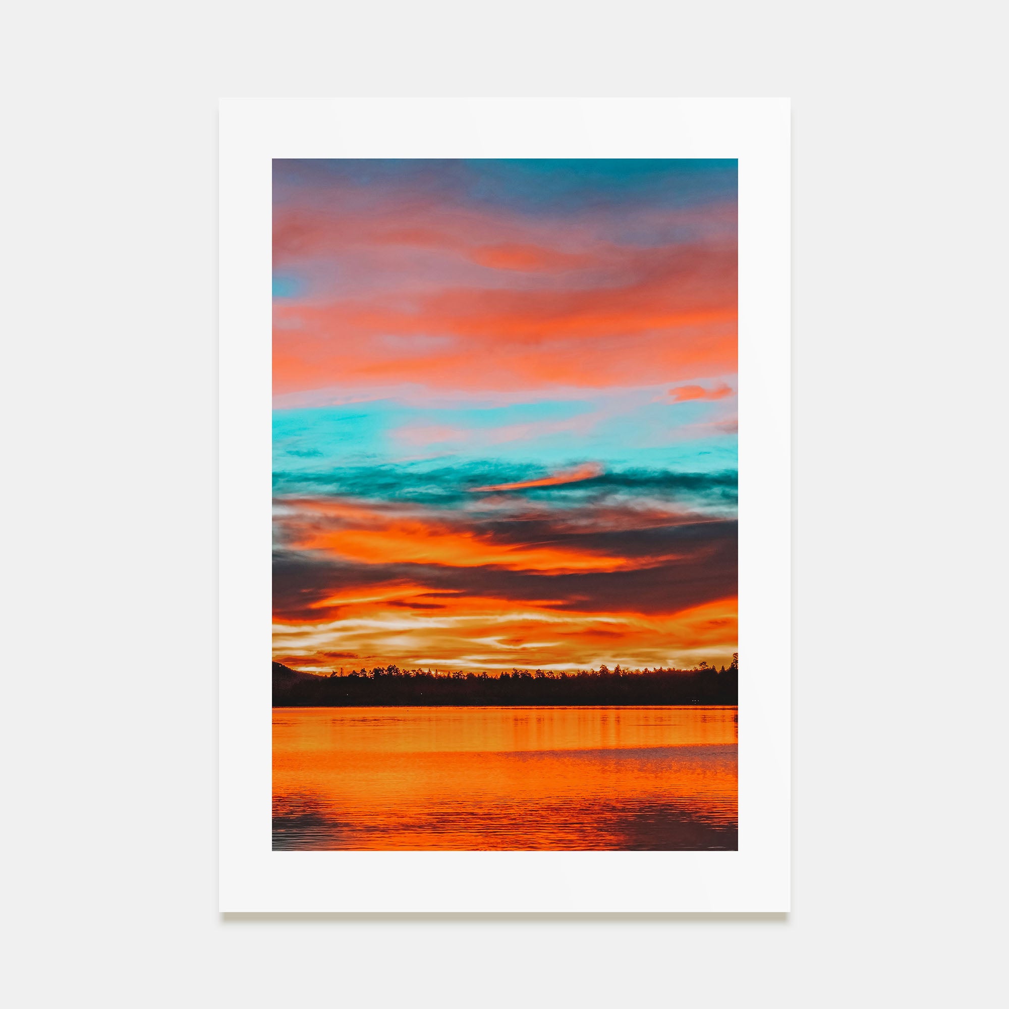 Big Bear Lake Photo Color No 2 Poster