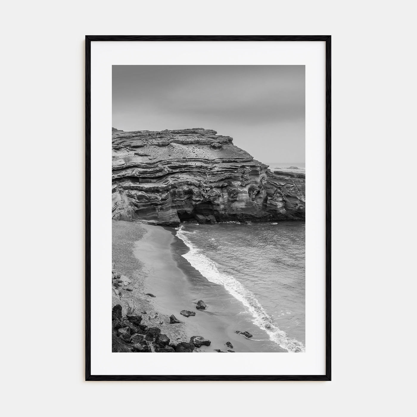 Big Island Photo B&W Poster
