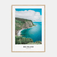 Big Island Portrait Color Poster
