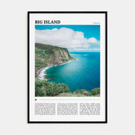 Big Island Travel Color Poster