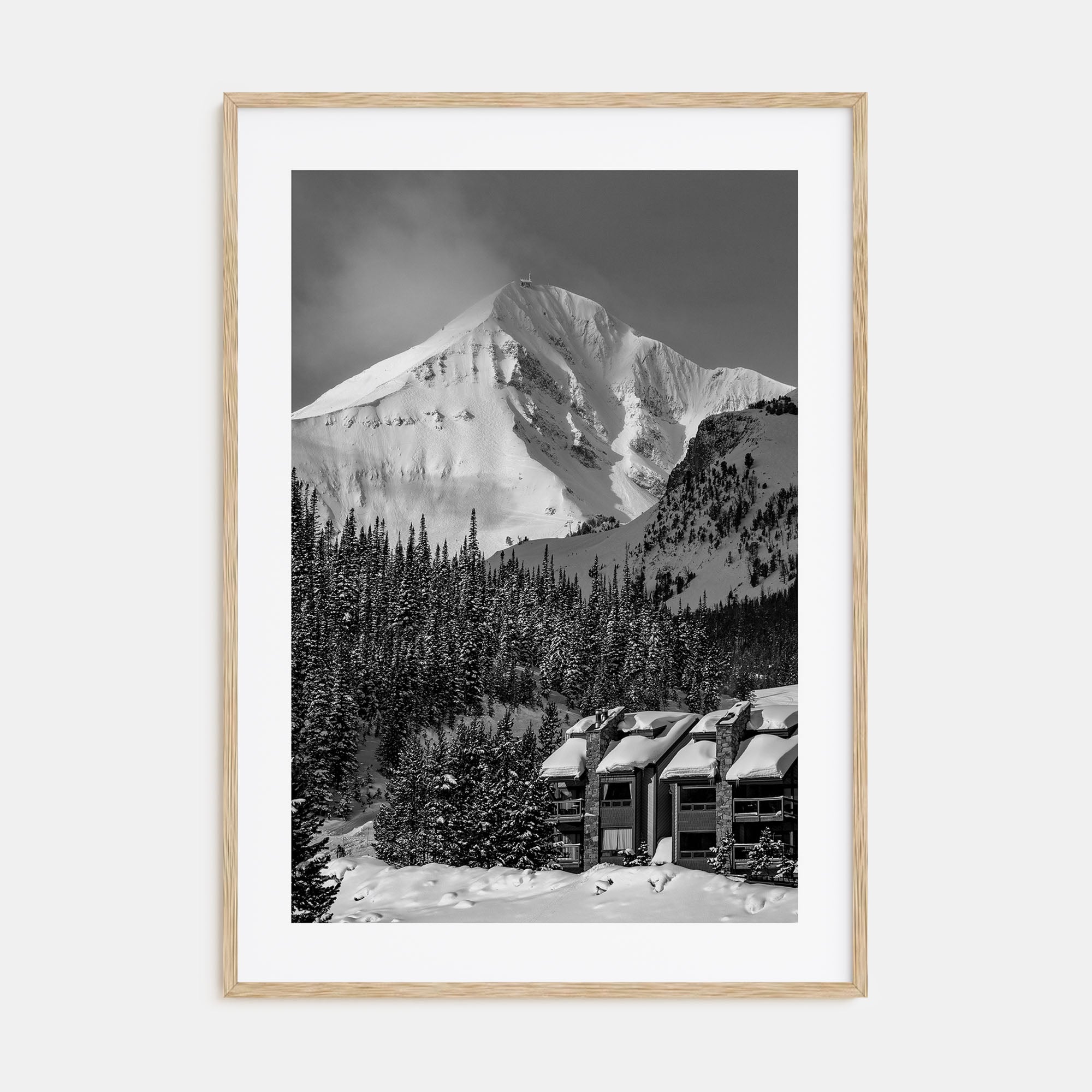 Big Sky Photo B&W No 1 Poster