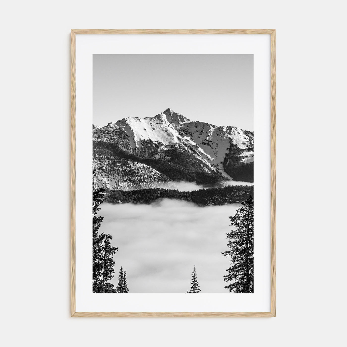 Big Sky Photo B&W No 2 Poster