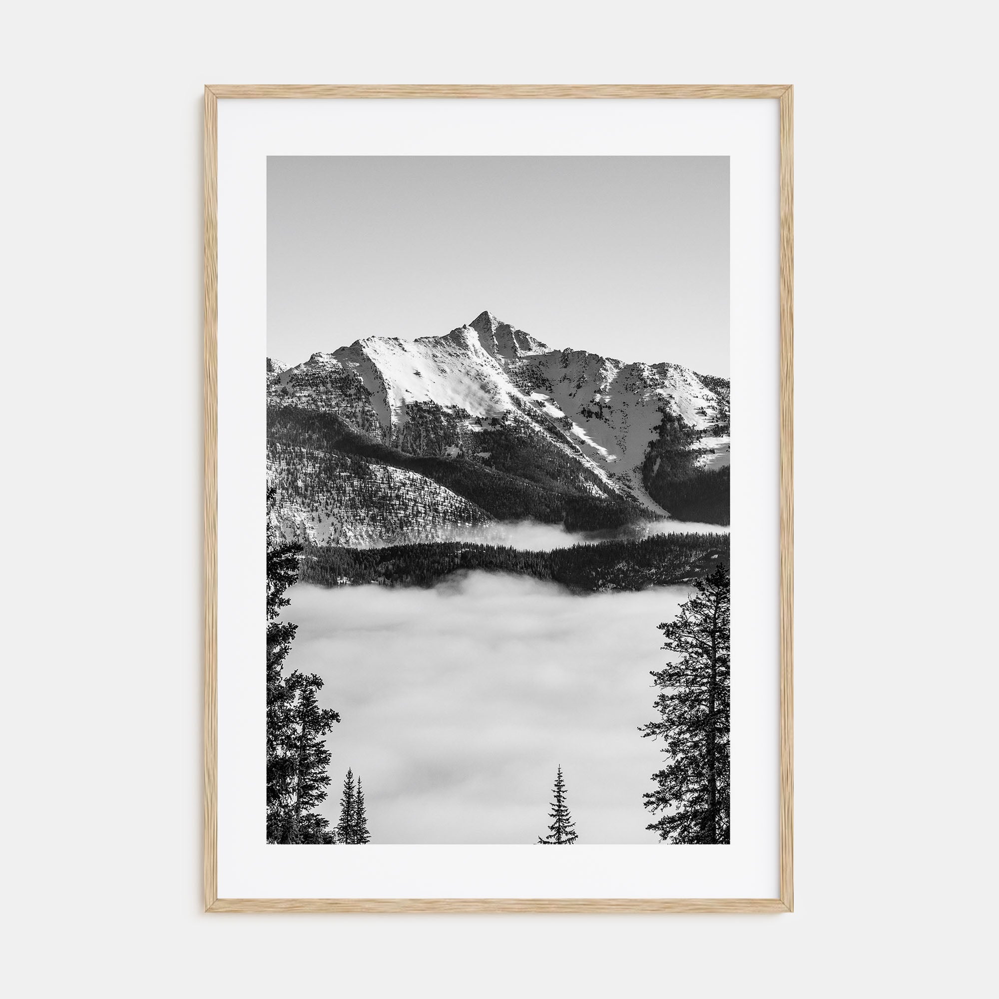 Big Sky Photo B&W No 2 Poster