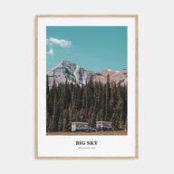 Big Sky Portrait Color Poster