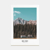 Big Sky Portrait Color Poster