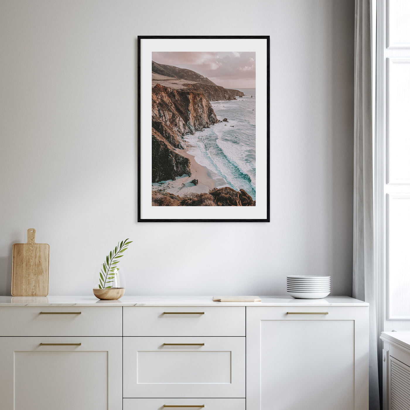 Big Sur Photo Color No 2 Poster