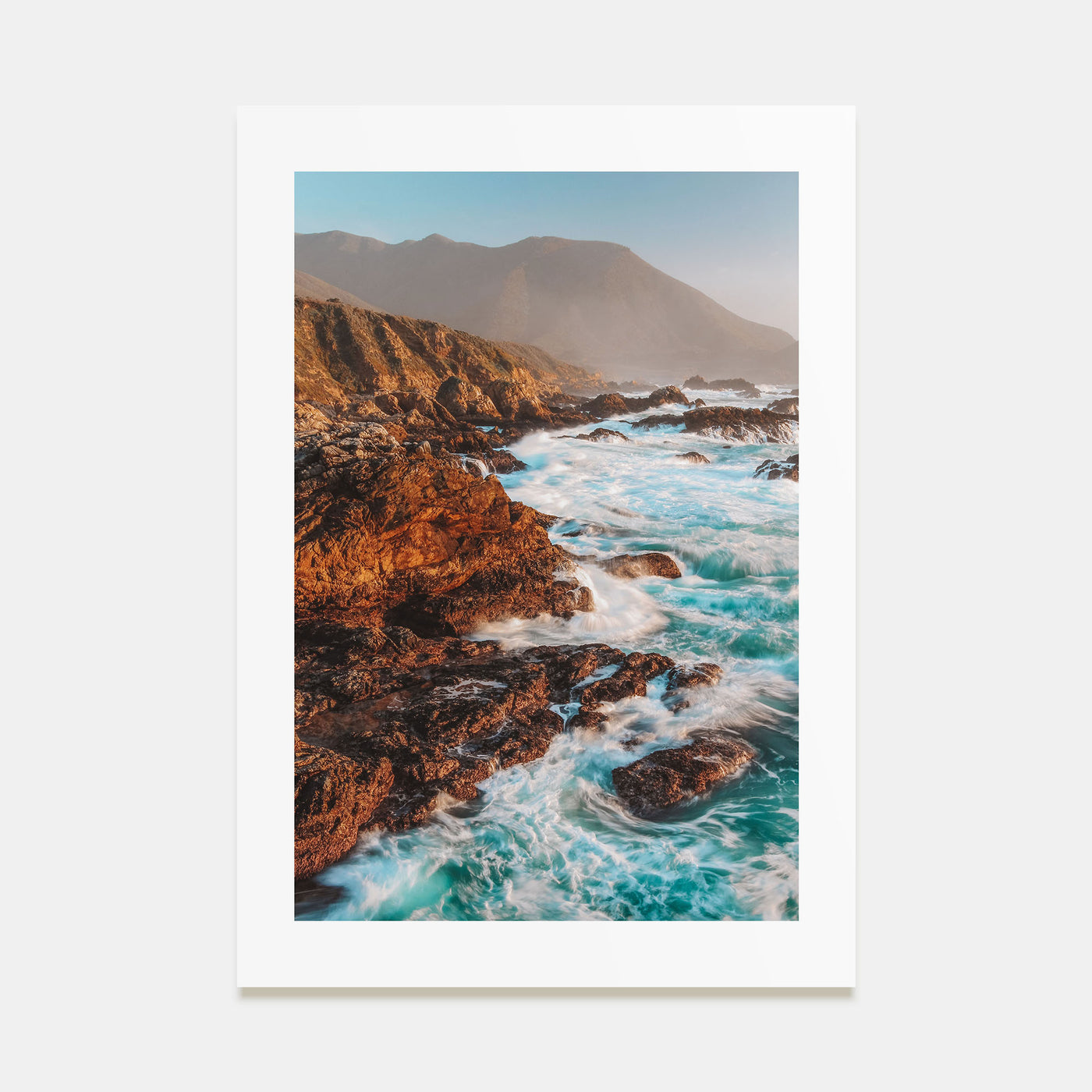 Big Sur Photo Color No 3 Poster