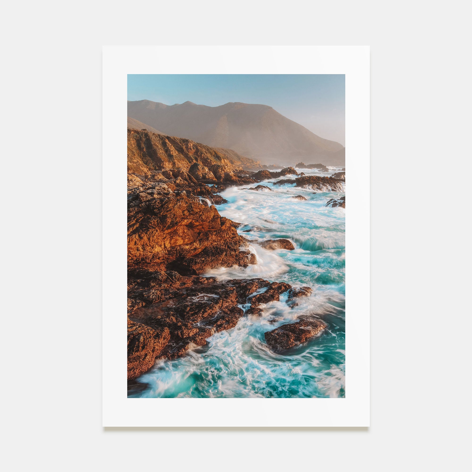 Big Sur Photo Color No 3 Poster