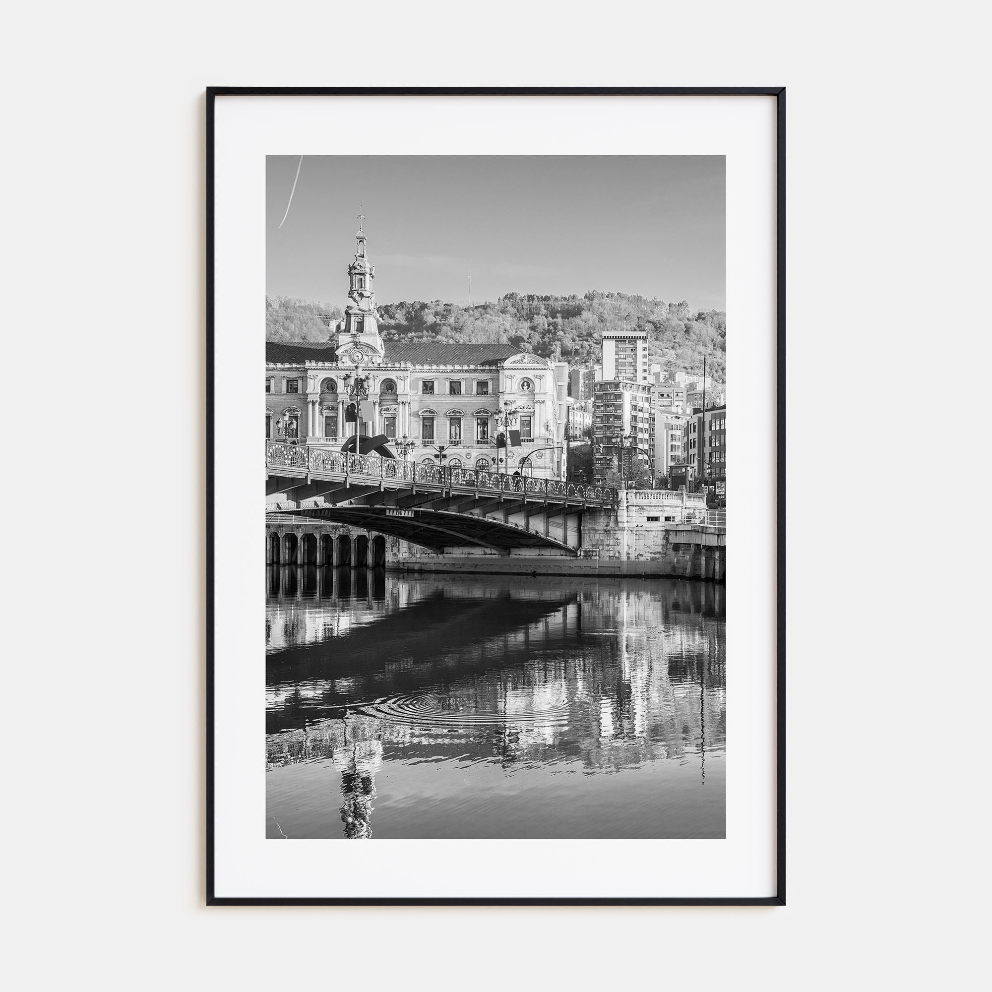 Bilbao Photo B&W Poster