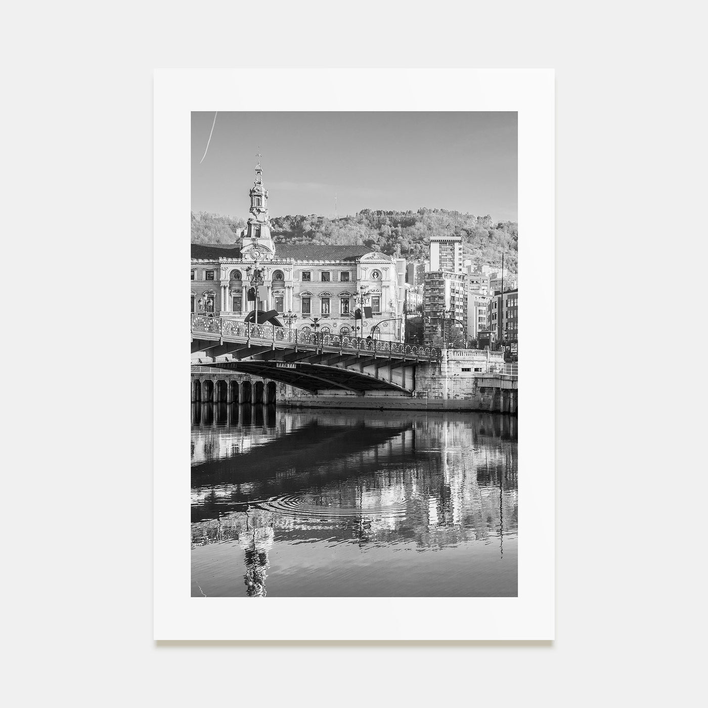 Bilbao Photo B&W Poster