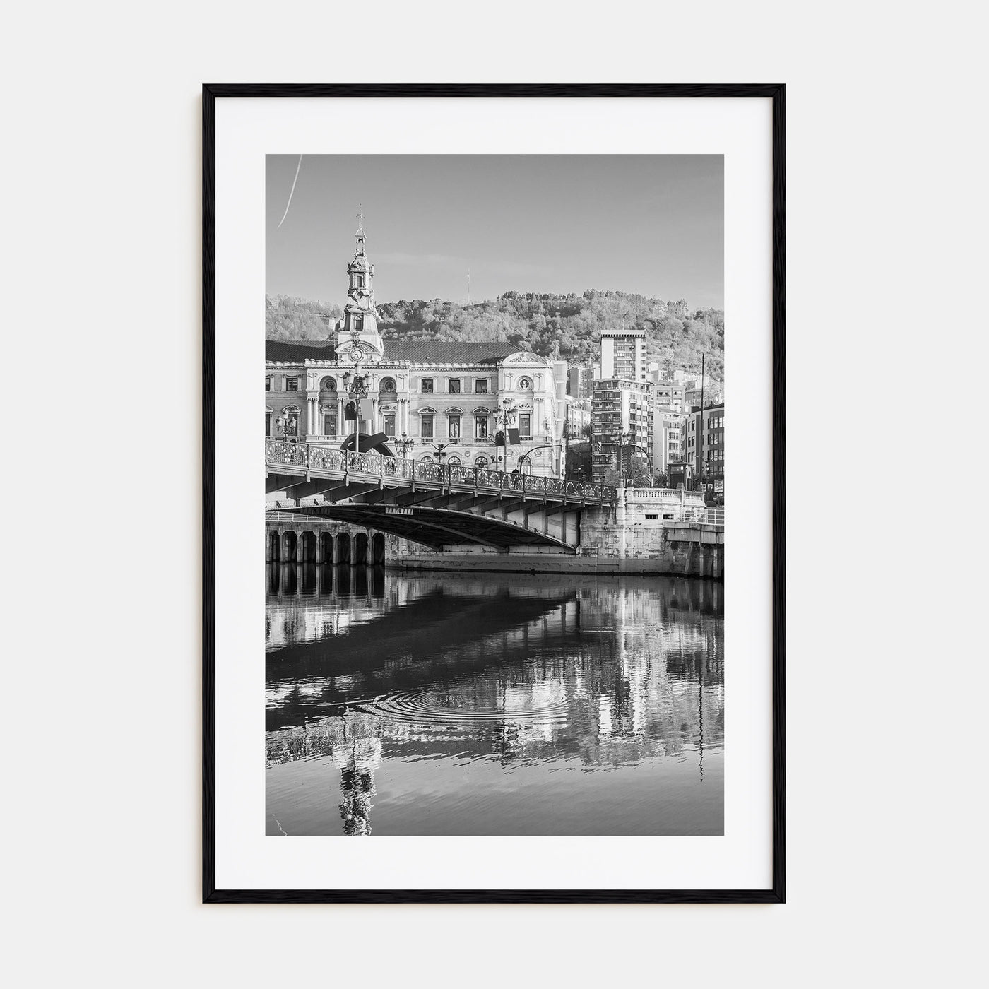 Bilbao Photo B&W Poster