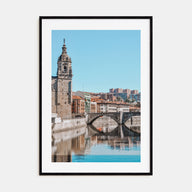Bilbao Photo Color Poster