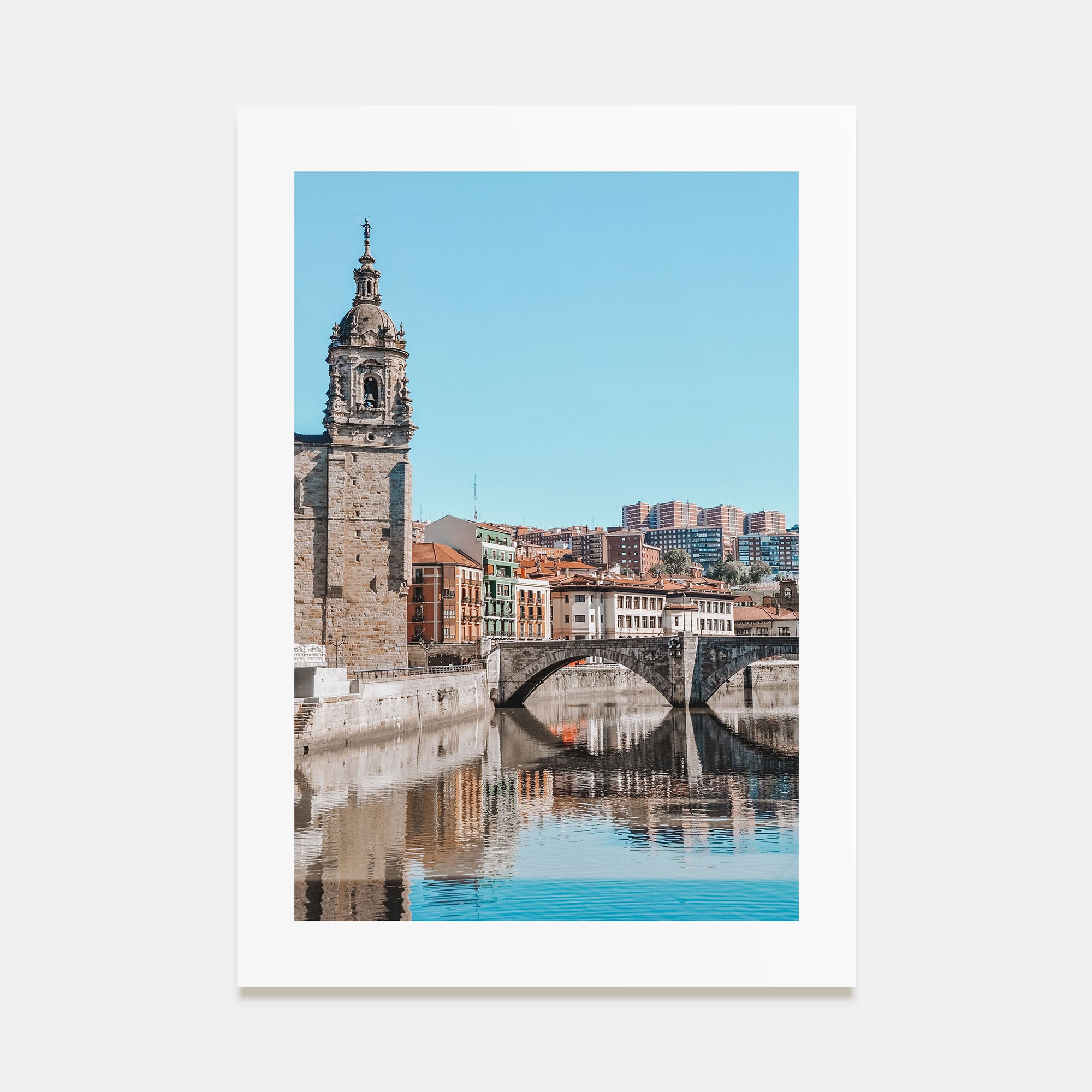 Bilbao Photo Color Poster