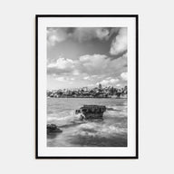 Bird Rock Photo B&W Poster