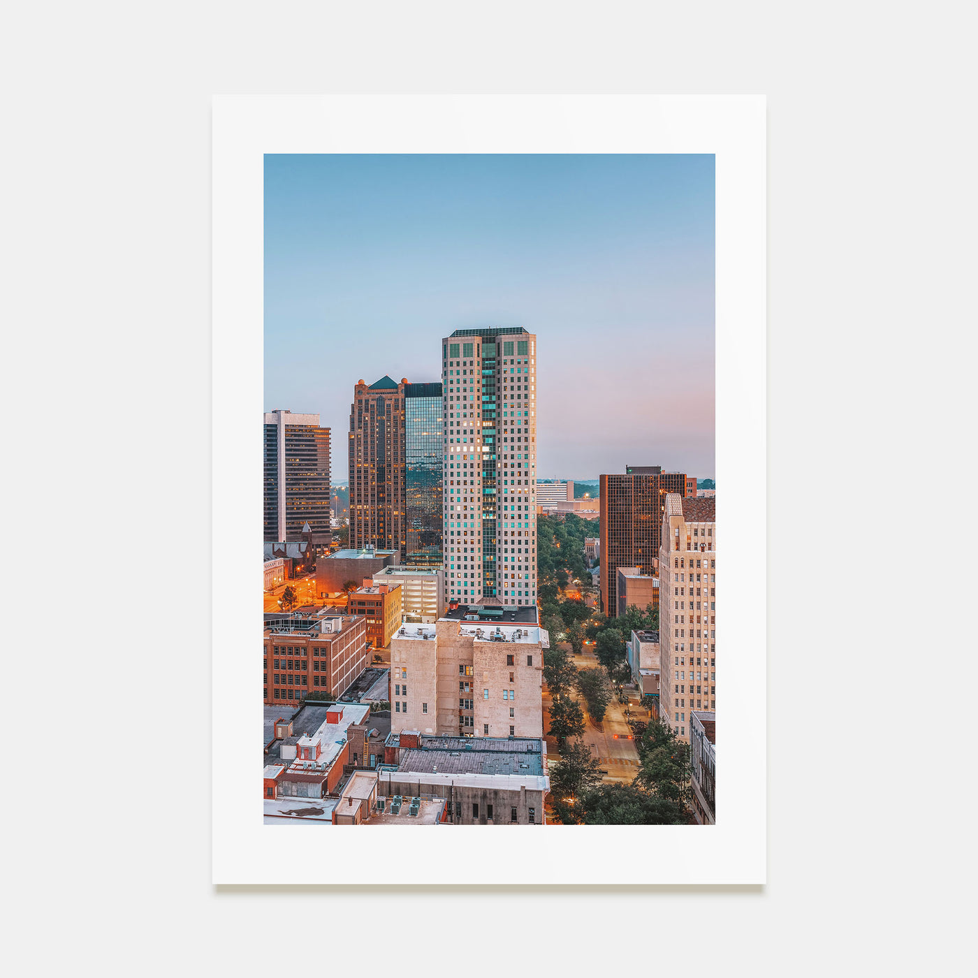 Birmingham, Alabama Photo Color Poster