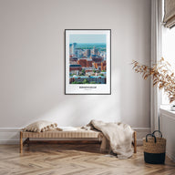 Birmingham, Alabama Portrait Color Poster