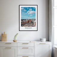 Birmingham, England Portrait Color Poster