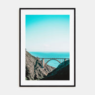 Bixby Creek Bridge Photo Color No 1 Poster