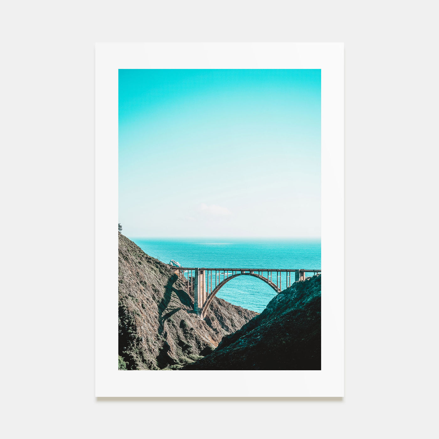 Bixby Creek Bridge Photo Color No 1 Poster