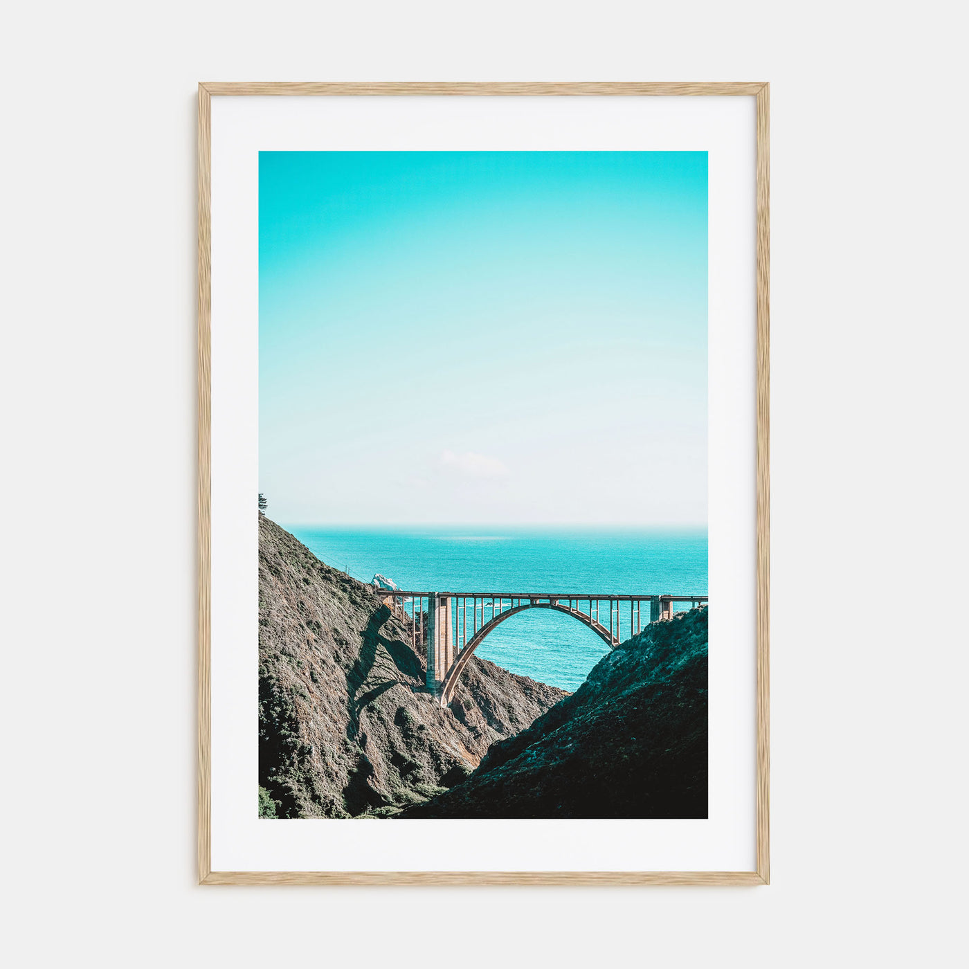 Bixby Creek Bridge Photo Color No 1 Poster