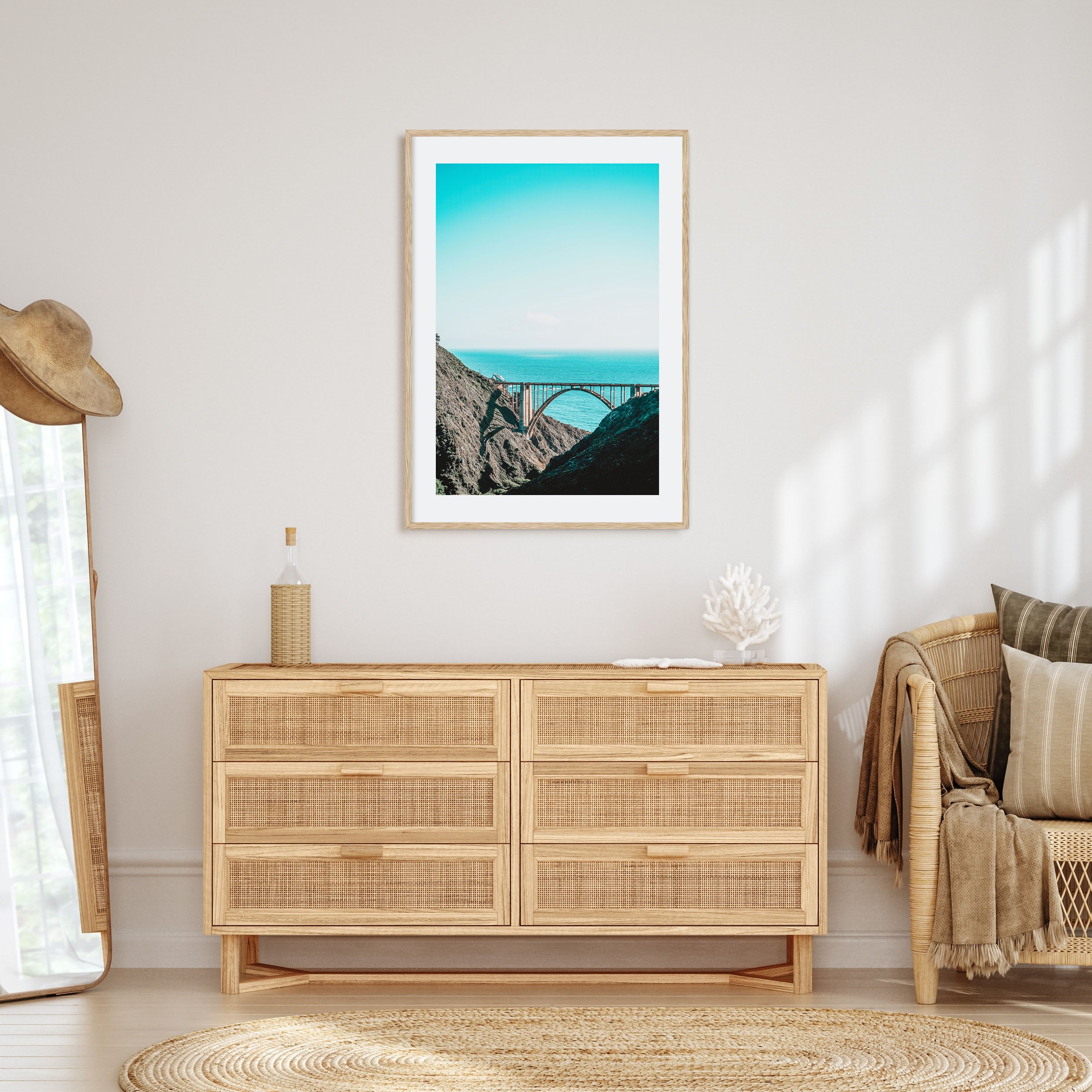 Bixby Creek Bridge Photo Color No 1 Poster