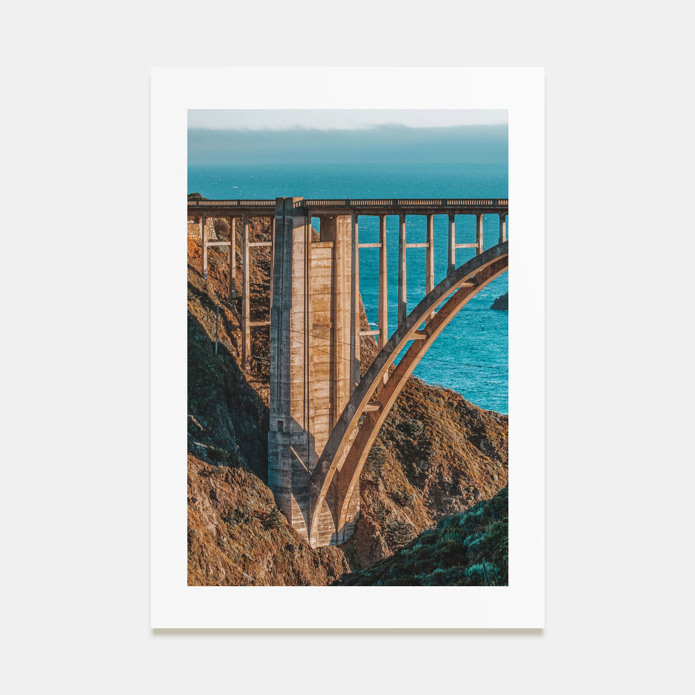 Bixby Creek Bridge Photo Color No 2 Poster
