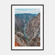 Black Canyon of the Gunnison National Park Photo Color Poster