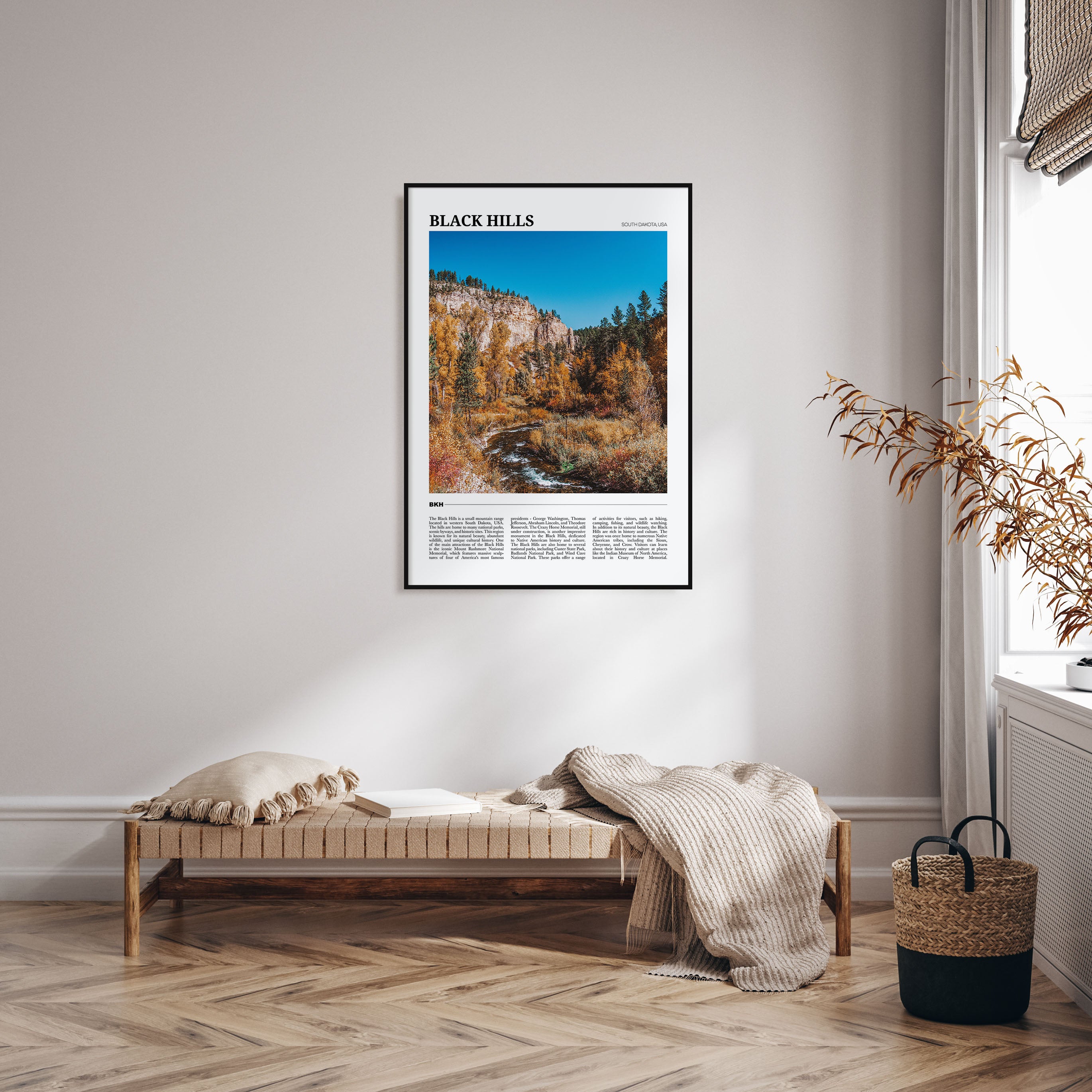 Black Hills Travel Color Poster