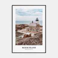 Block Island Portrait Color Poster