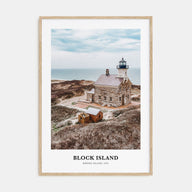 Block Island Portrait Color Poster