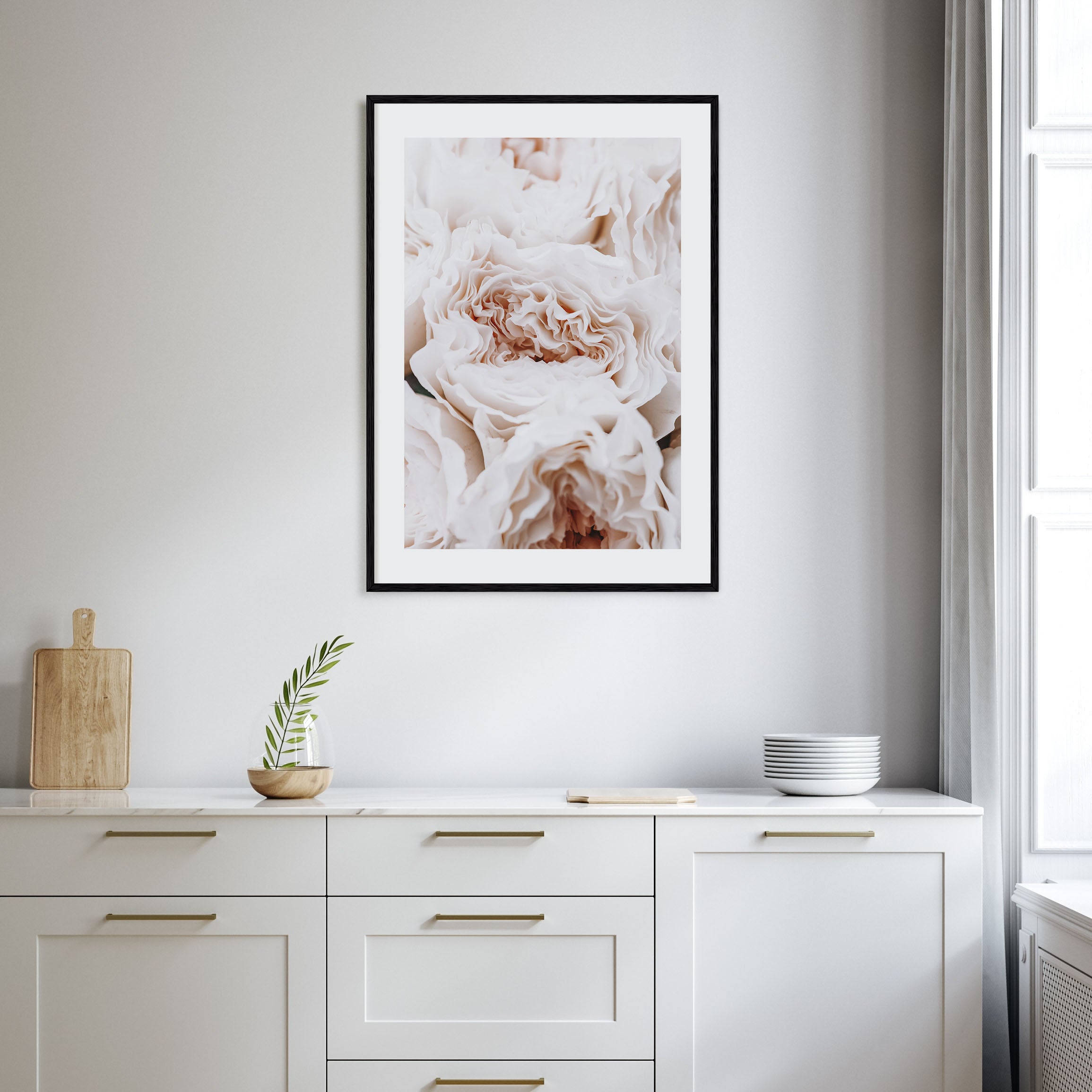 Blossoming Roses Photo Color Poster
